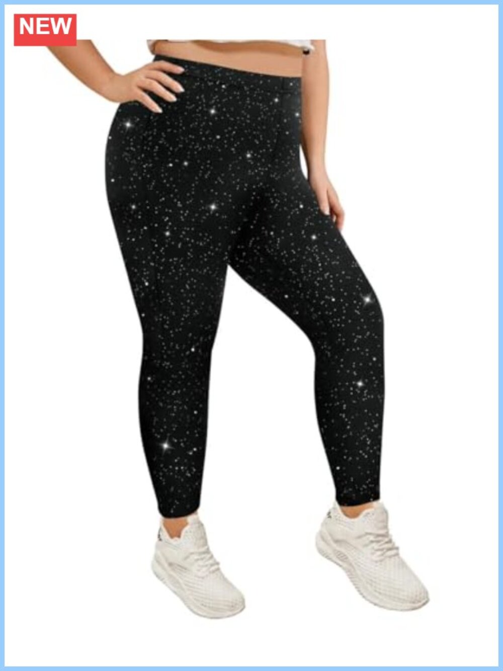 Plus Size High Waist Leggings for Women Full Length Ankle Length Fall Pants